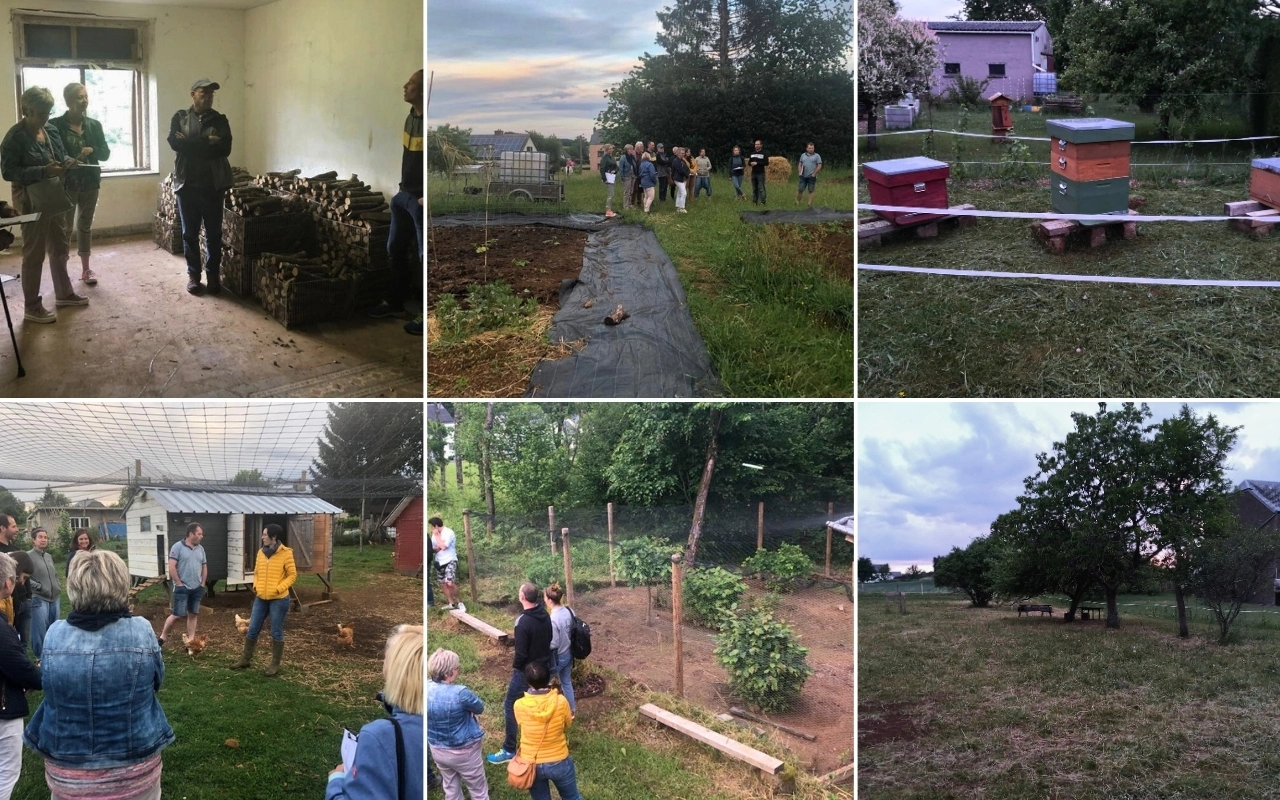 Il s'agit d'une mosaïque de six images, chacune représentant un projet retenu.